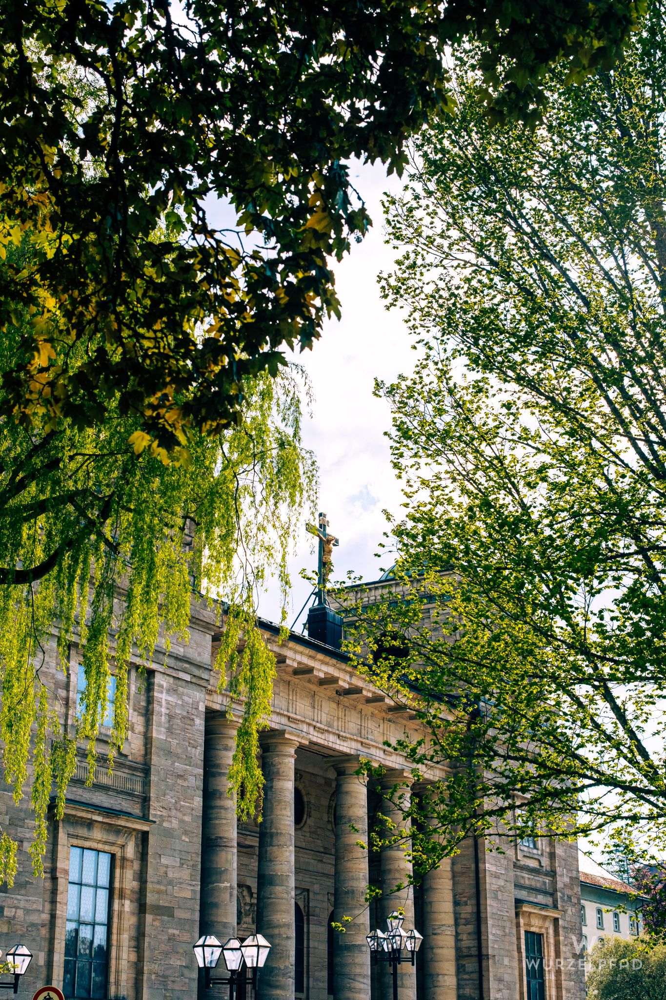 Seitenansicht vom Dom St. Blasien